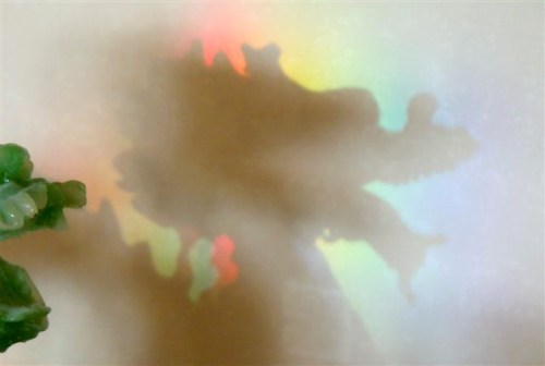 reflexer från Hilmas ljuskrona