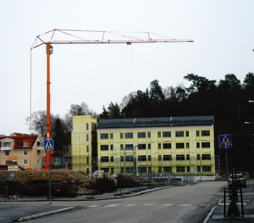 Alla askar uppe och taket på kr