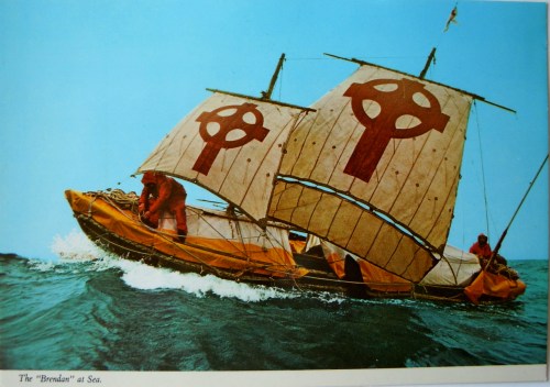 Irland Brendans båt kr