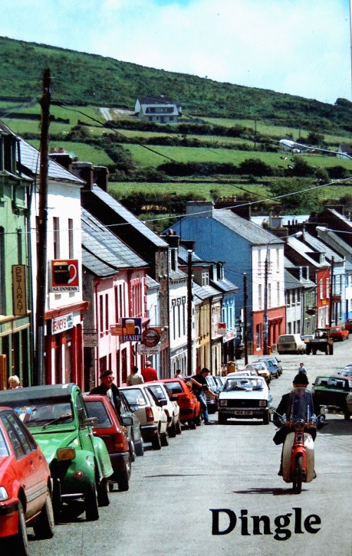Irland Dingle hhuvudgatan kr
