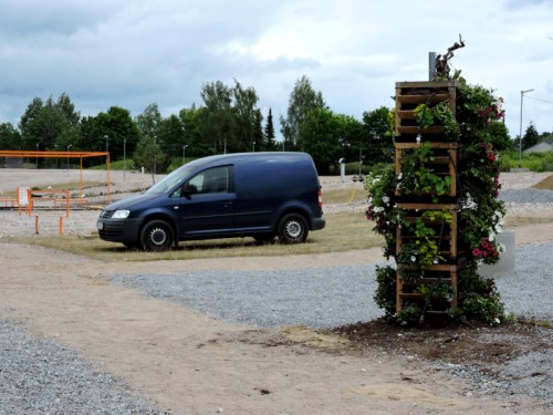 Rivningstomten parkeringsplats kr