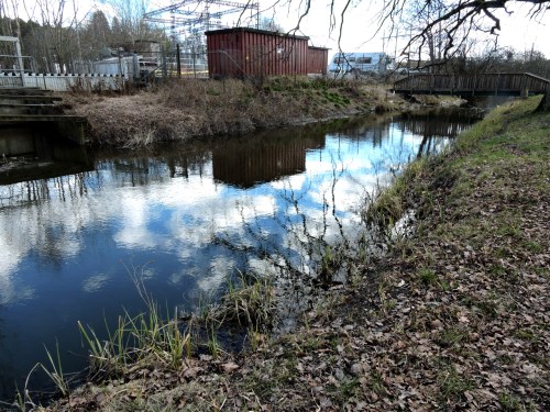 Väsbyån utsikt under ekarna