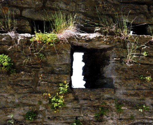 Gotland gluggen i muren