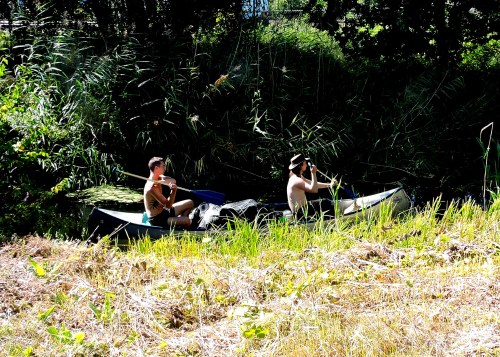 Väsbyån kanotister